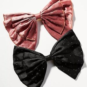 Anthropologie Studded Floppy Hair Bow New choose color
